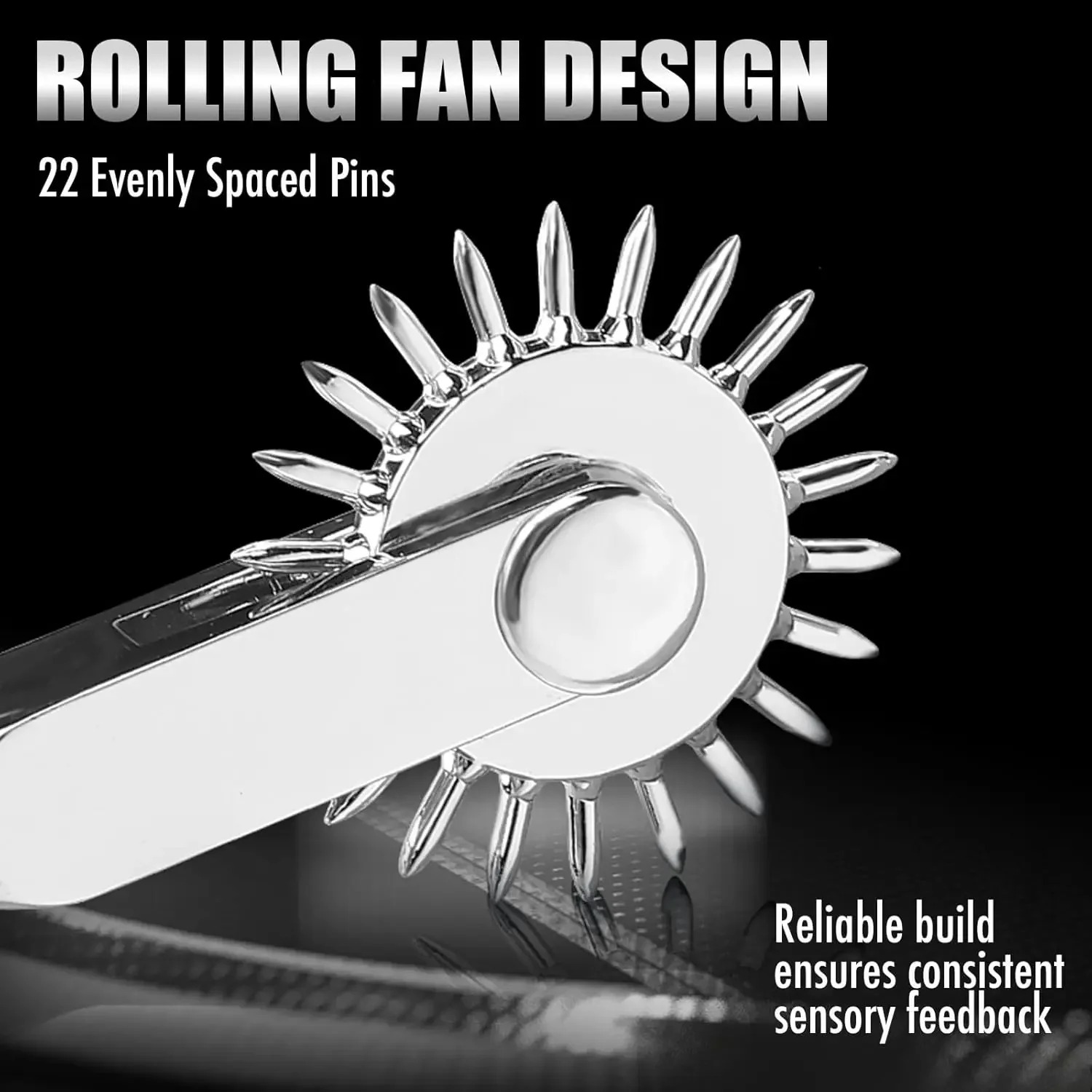 Stainless Steel Wheel Gear  Roller BDSM  Sex Toys Bondage Pinwheel Flirting Stimulation Roller Portable for Couple  Adult Games