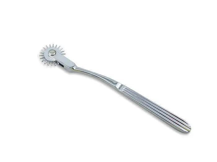 Stainless Steel Wheel Gear  Roller BDSM  Sex Toys Bondage Pinwheel Flirting Stimulation Roller Portable for Couple  Adult Games