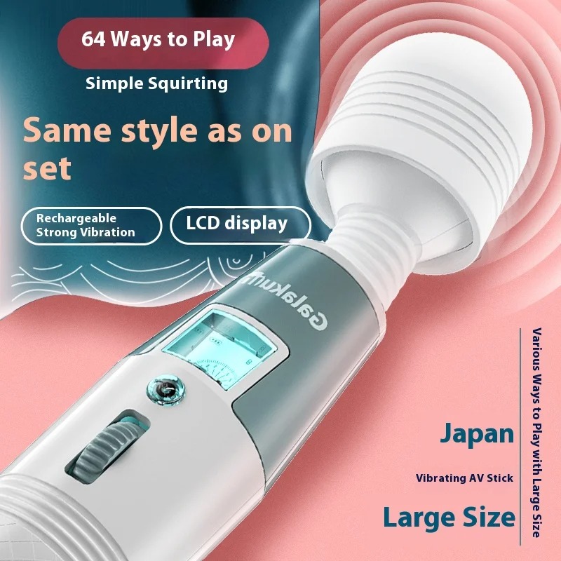 Powerful Magic Wand Vibrators For Women USB Charge Big AV Stick Female G Spot Massager Clitoris Dildo Stimulator Adult Sex Toys