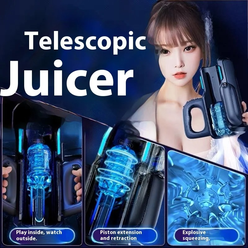 Thrusting-PRO 12cm High Speed Powerful Male Masturbator Automatic Telescopic Vagina Masturbation Cup Video Sex Toys For Men