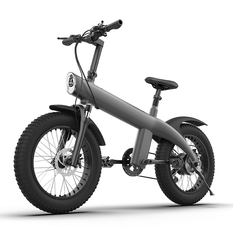 All-Terrain Folding Electric Bike for Adults – 750W Powerful Motor, 20-Inch Fat Tires, Dual Disc Brakes, Removable Lithium Battery