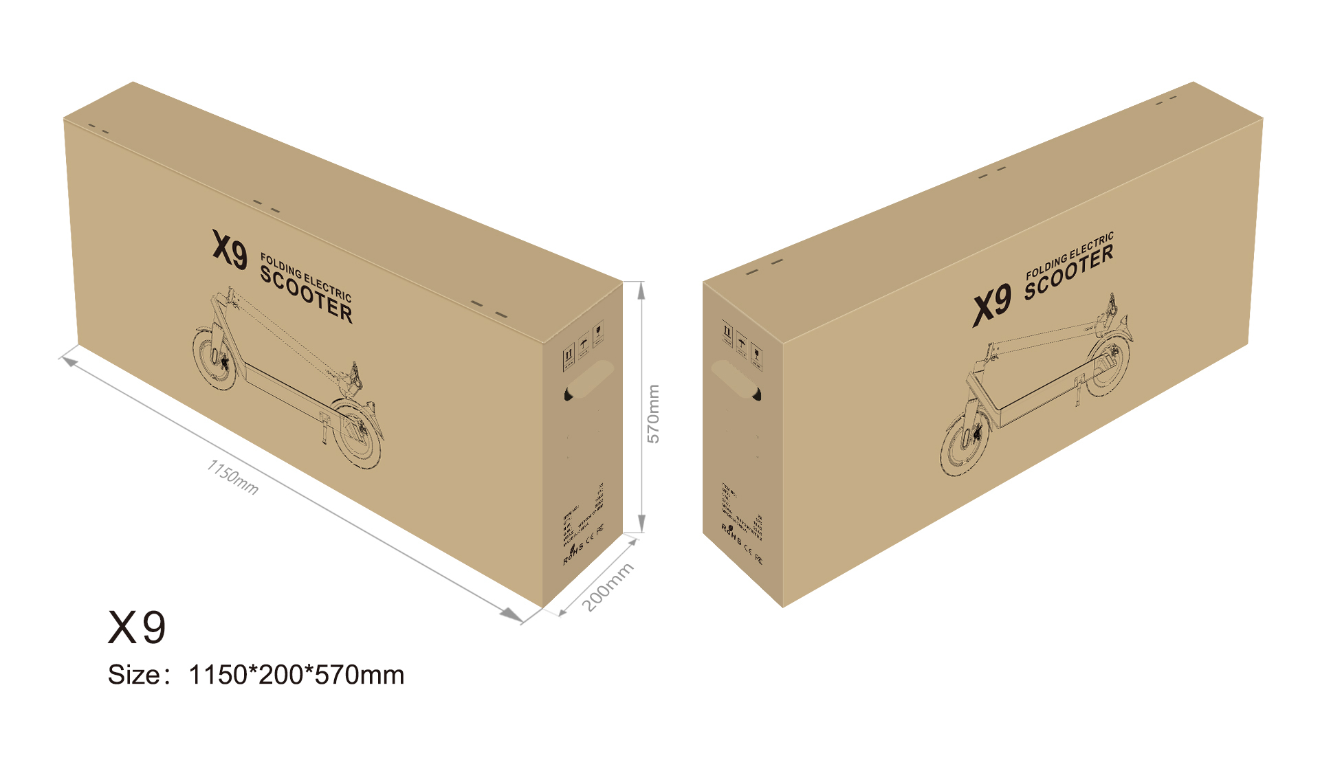 Folding Electric Scooter for Adults 500W Motor 40km/h Speed Long-Range Commuter E Scooter with Removable Battery
