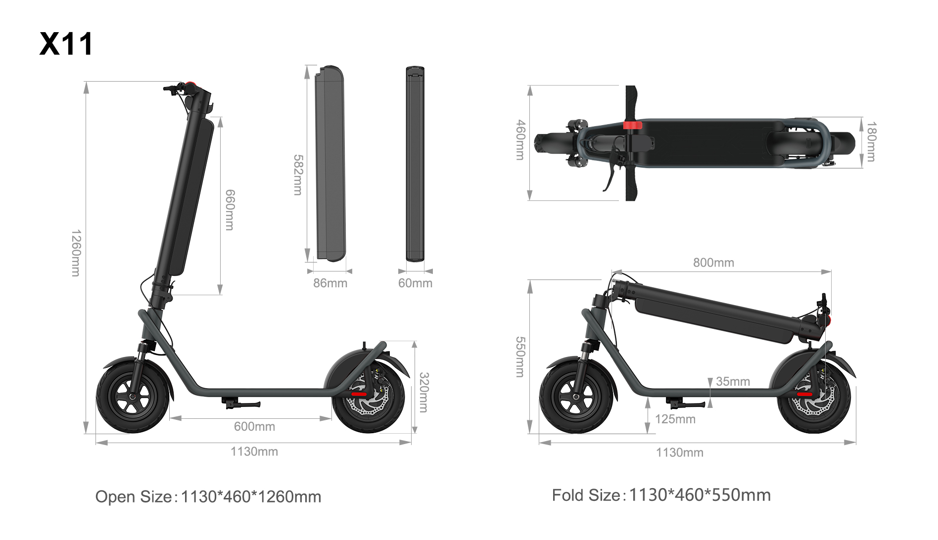 Folding Electric Scooter for Adults 450W Motor 10-Inch Tires 50km Long-Range Commuter E Scooter
