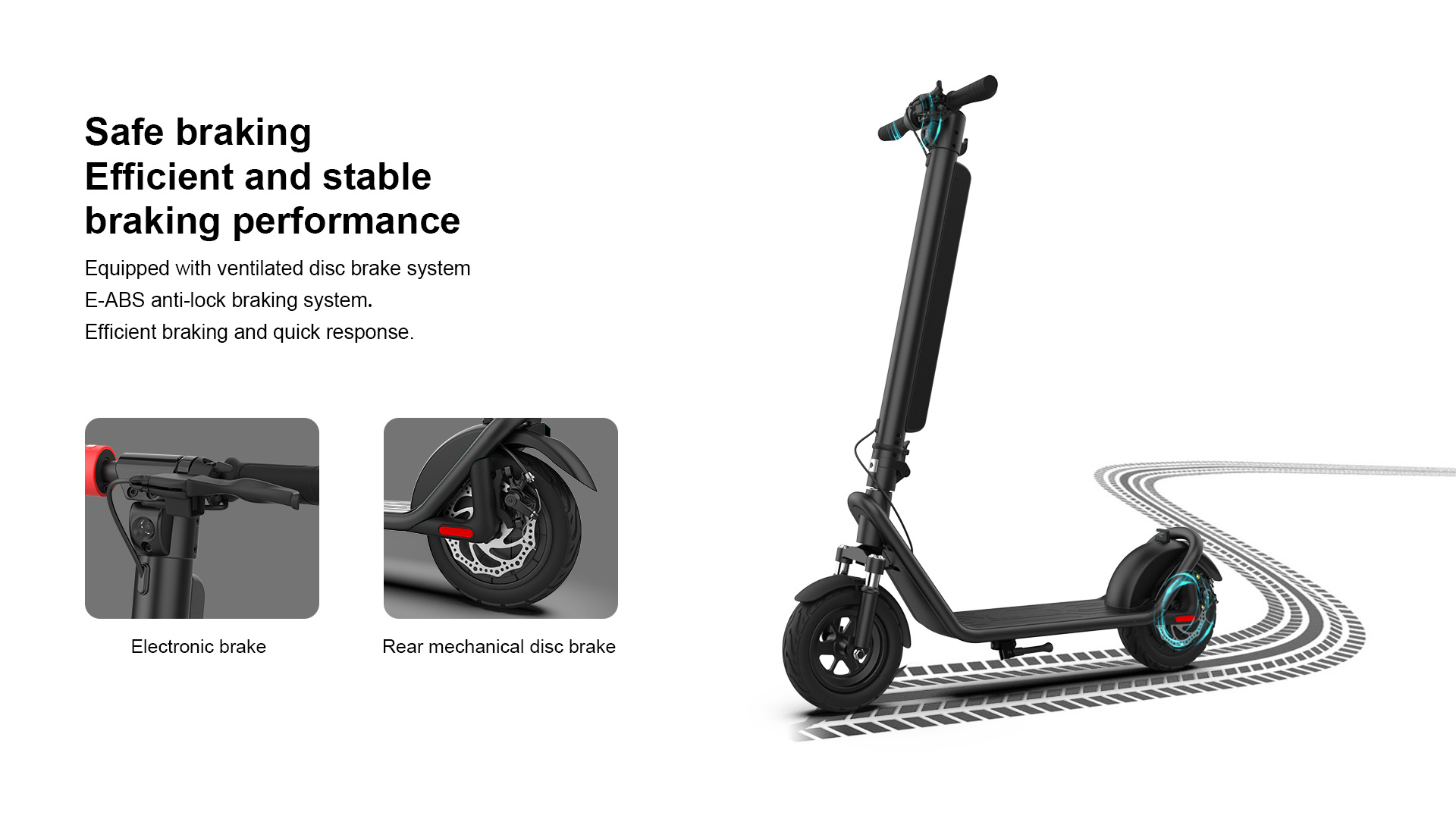 Folding Electric Scooter for Adults 450W Motor 10-Inch Tires 50km Long-Range Commuter E Scooter