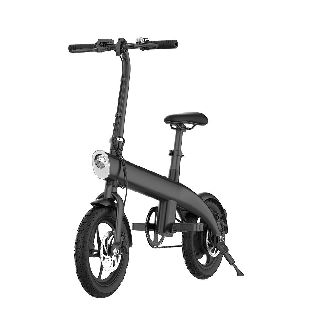 Folding Electric Bike for Adults – 14-Inch Portable Commuter E-Bike with 250W Brushless Motor, Removable Lithium Battery & Disc Brakes