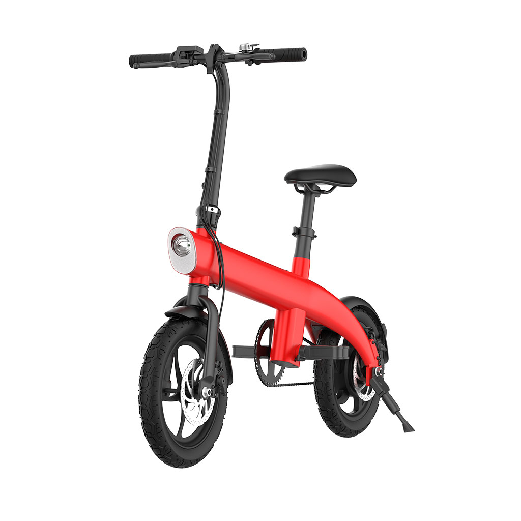 Folding Electric Bike for Adults – 14-Inch Portable Commuter E-Bike with 250W Brushless Motor, Removable Lithium Battery & Disc Brakes