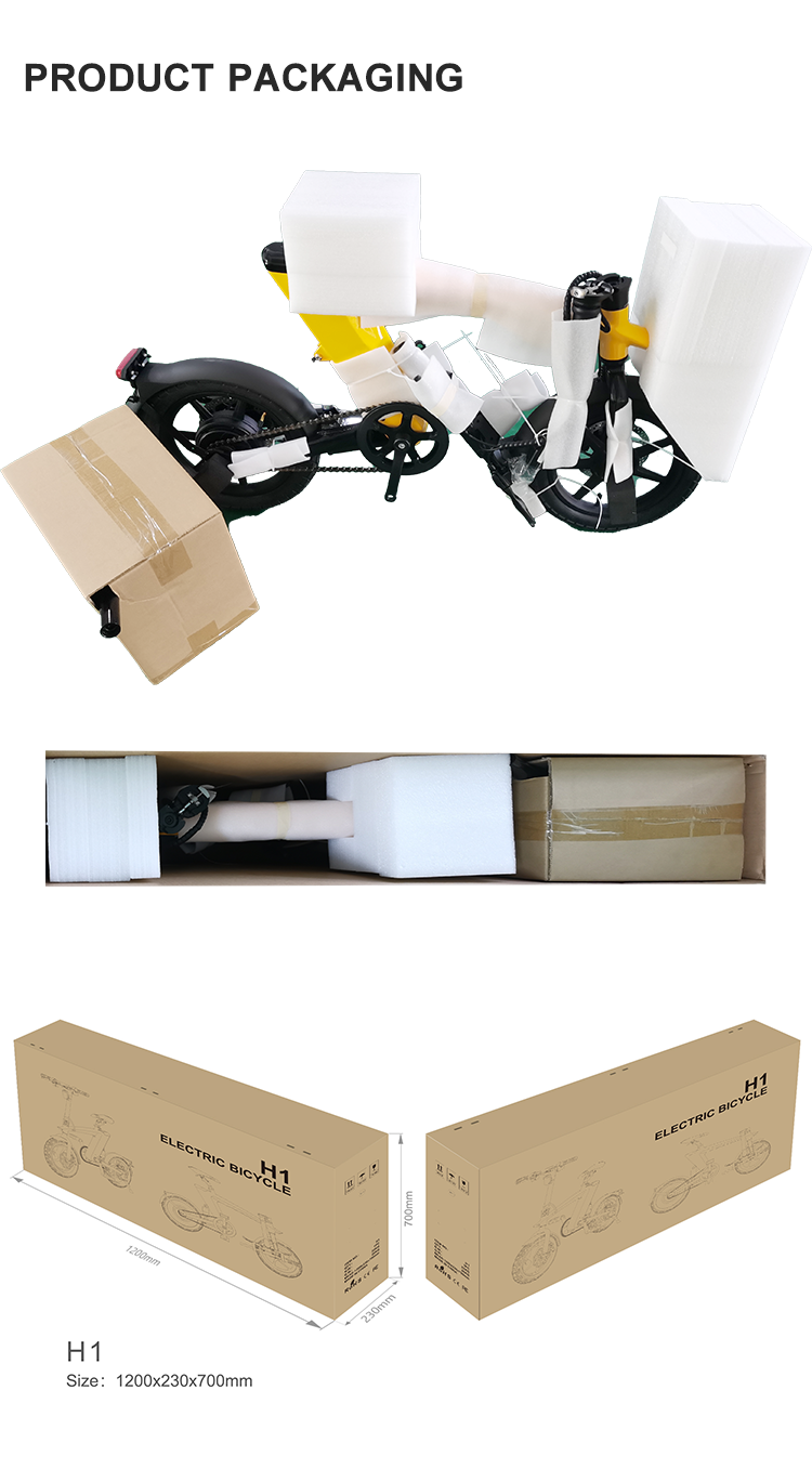 Folding Electric Bike 36V 250W 14