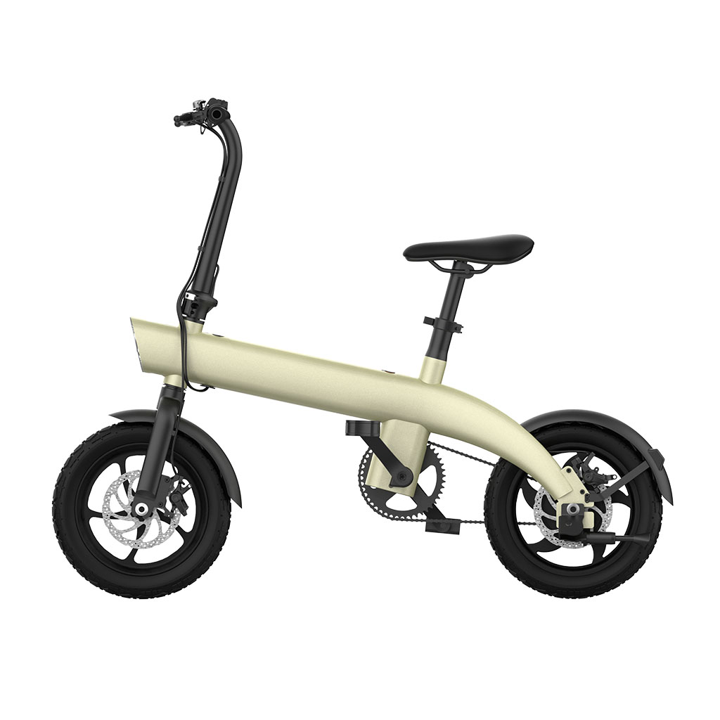 Folding Electric Bike for Adults – 14-Inch Portable Commuter E-Bike with 250W Brushless Motor, Removable Lithium Battery & Disc Brakes
