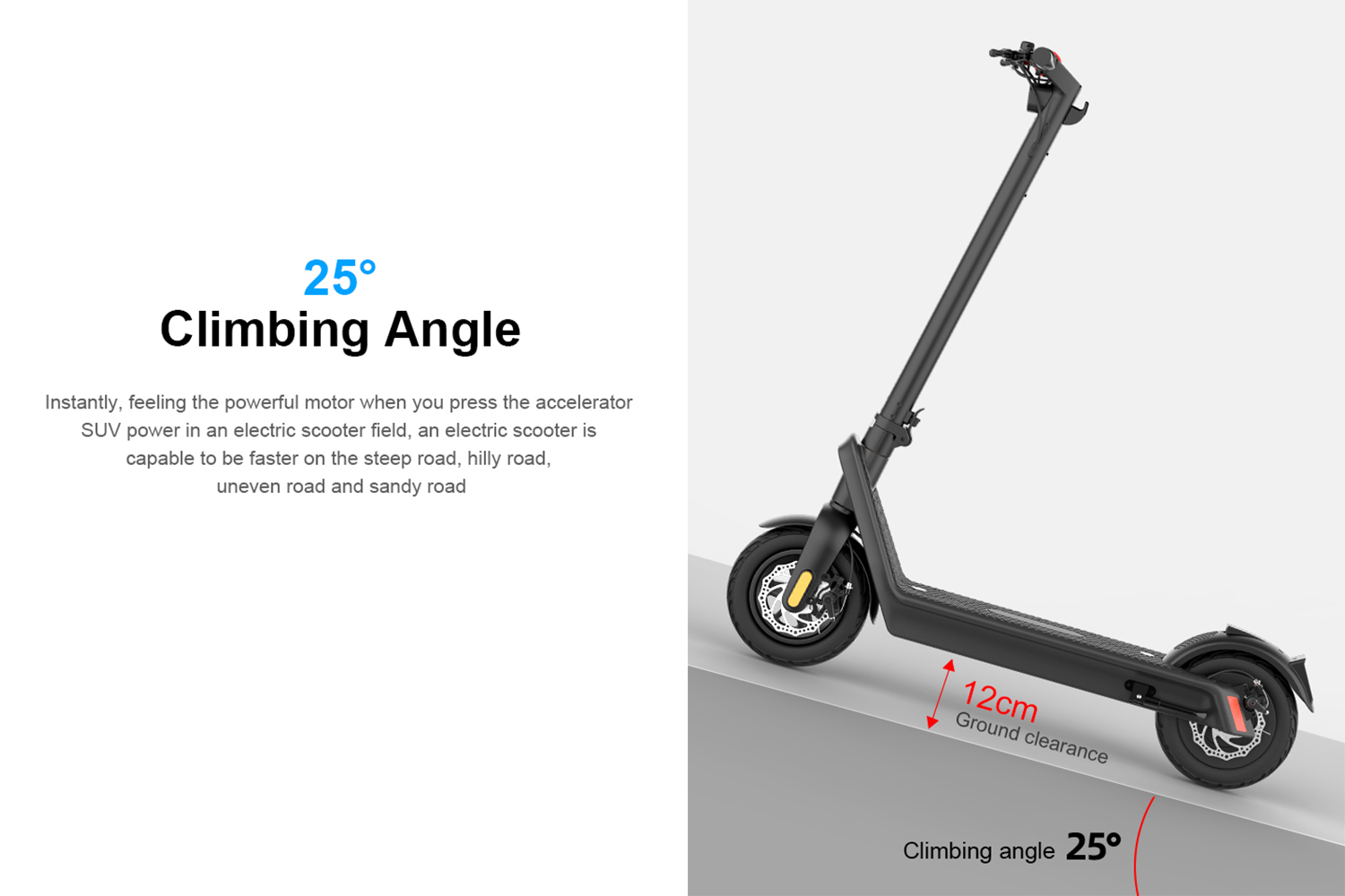 Folding Electric Scooter for Adults 500W Motor 40km/h Speed Long-Range Commuter E Scooter with Removable Battery