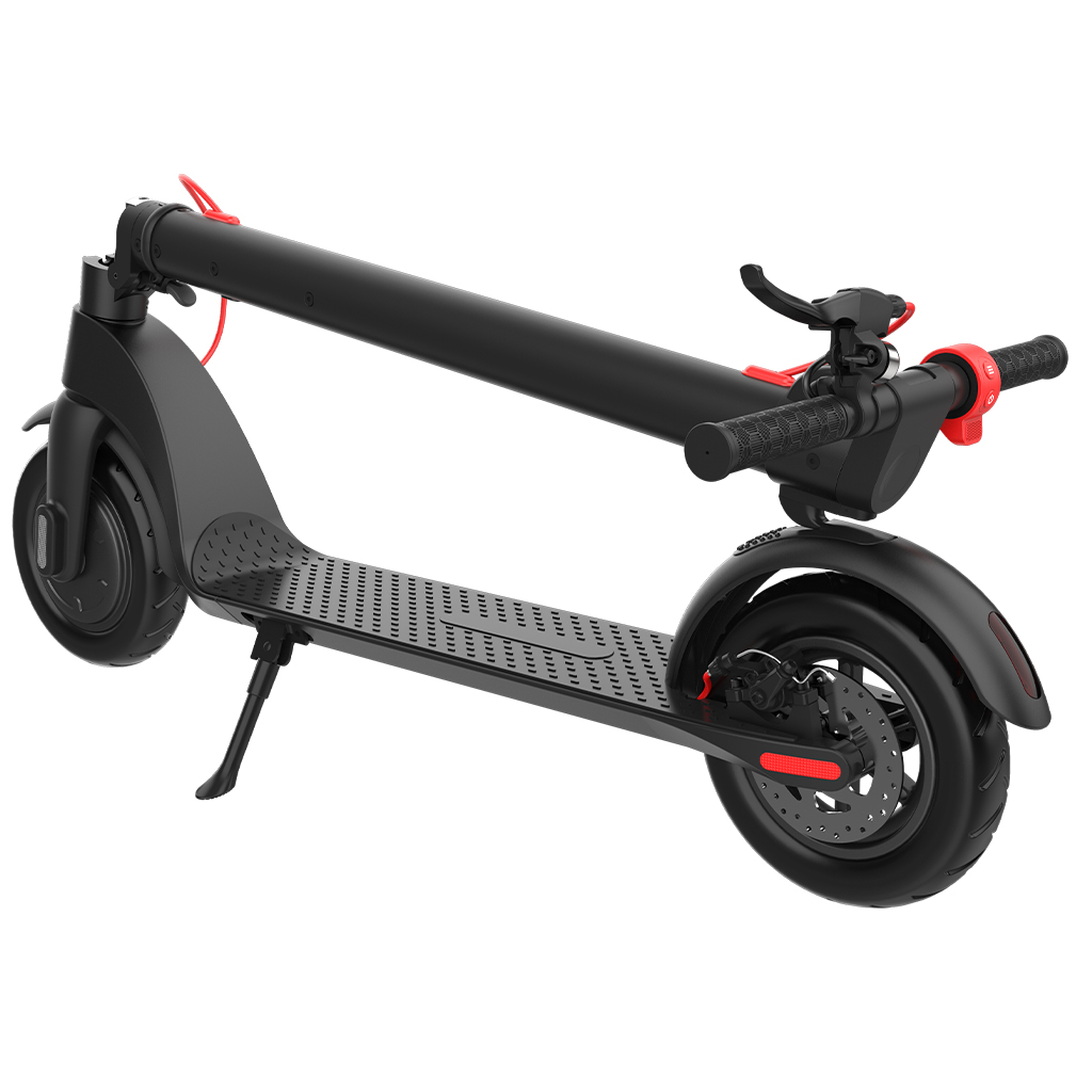 Folding Electric Scooter for Adults 350W Brushless Motor 25km Range Lightweight Commuter E Scooter with Removable Battery