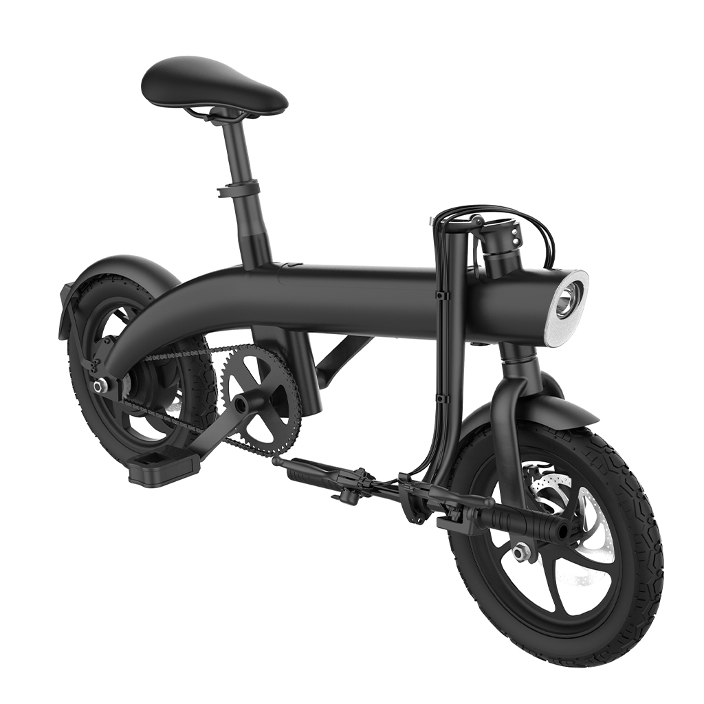 Folding Electric Bike for Adults – 14-Inch Portable Commuter E-Bike with 250W Brushless Motor, Removable Lithium Battery & Disc Brakes