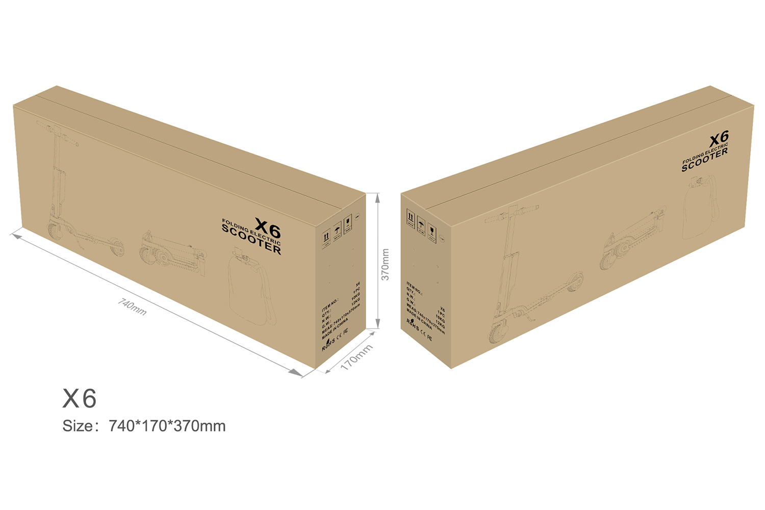 Portable Lightweight Folding Electric Scooter for Adults 250W Motor with Removable Battery and Dual Brake System