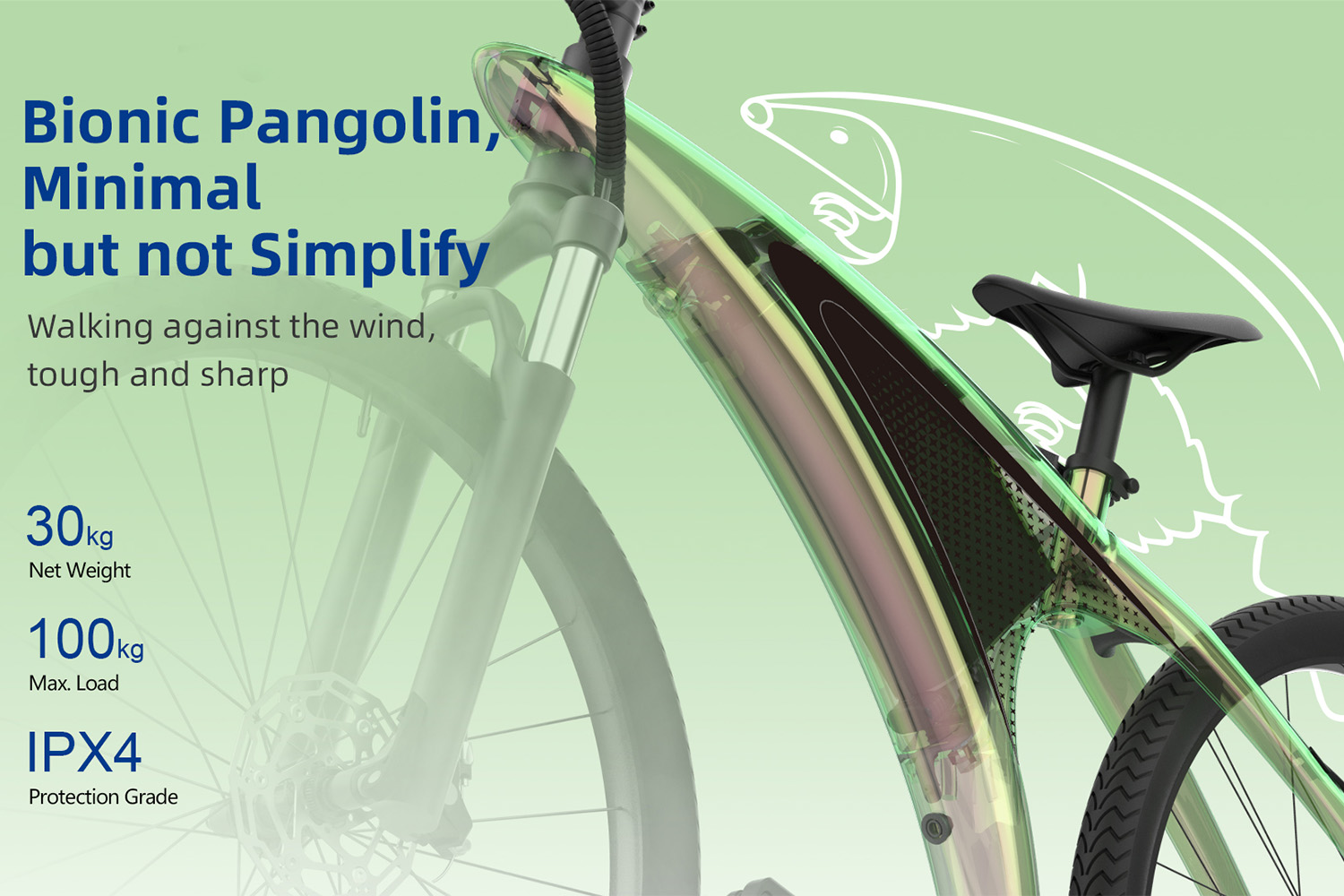 All-Terrain Electric Bike for Adults – 650W Brushless Motor, 27.5-Inch Tires, Removable Lithium Battery, Dual Disc Brakes