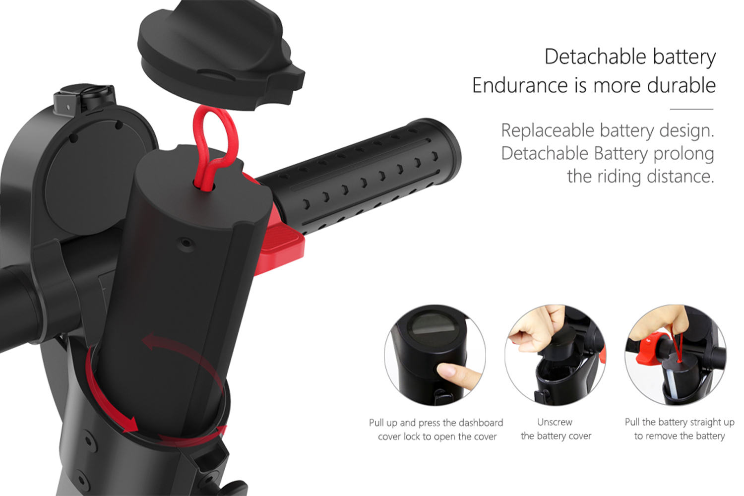 Folding Electric Scooter for Adults 350W Brushless Motor 25km Range Lightweight Commuter E Scooter with Removable Battery