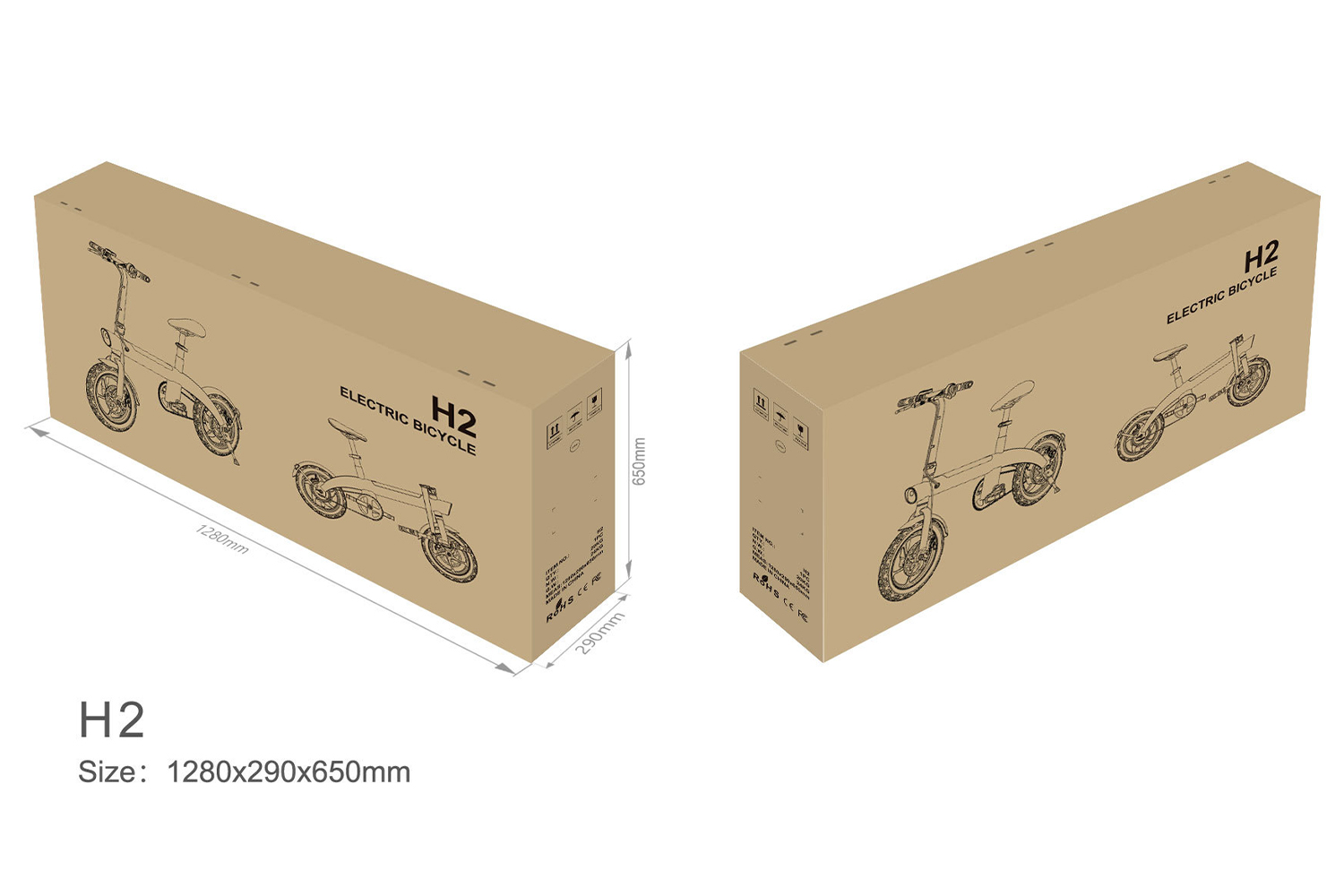 Folding Electric Bike 36V 250W 14