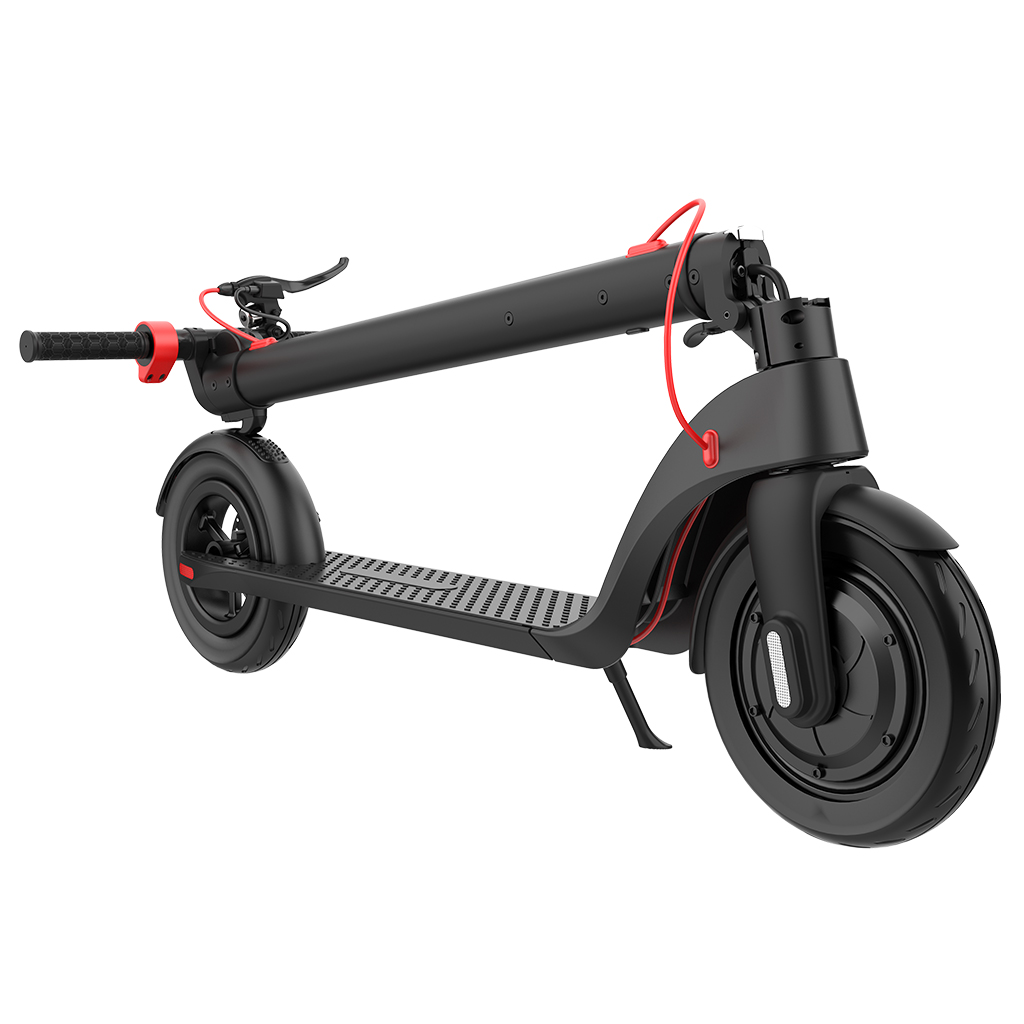 Folding Electric Scooter for Adults 350W Brushless Motor 25km Range Lightweight Commuter E Scooter with Removable Battery
