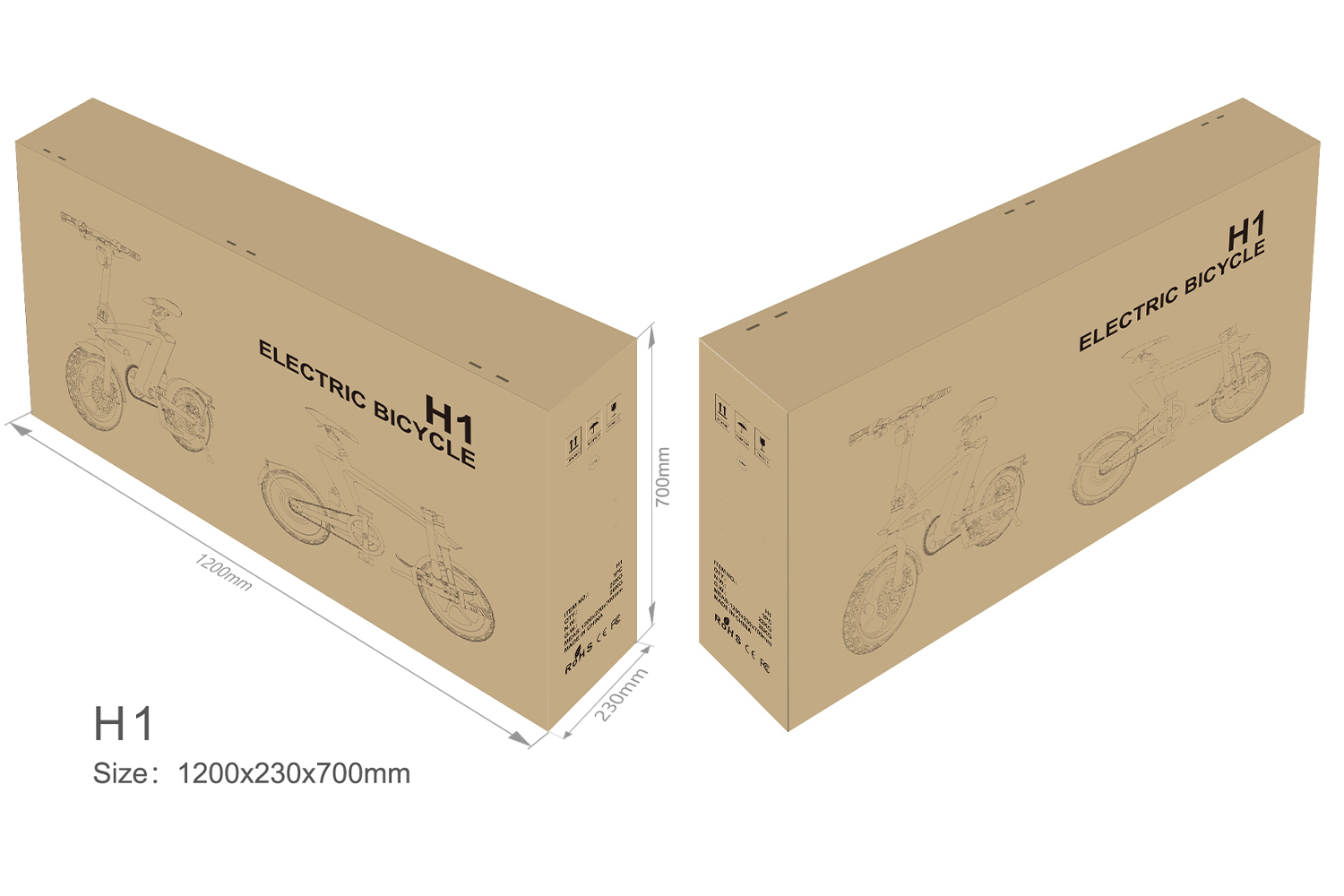 Folding Electric Bike 36V 250W 14