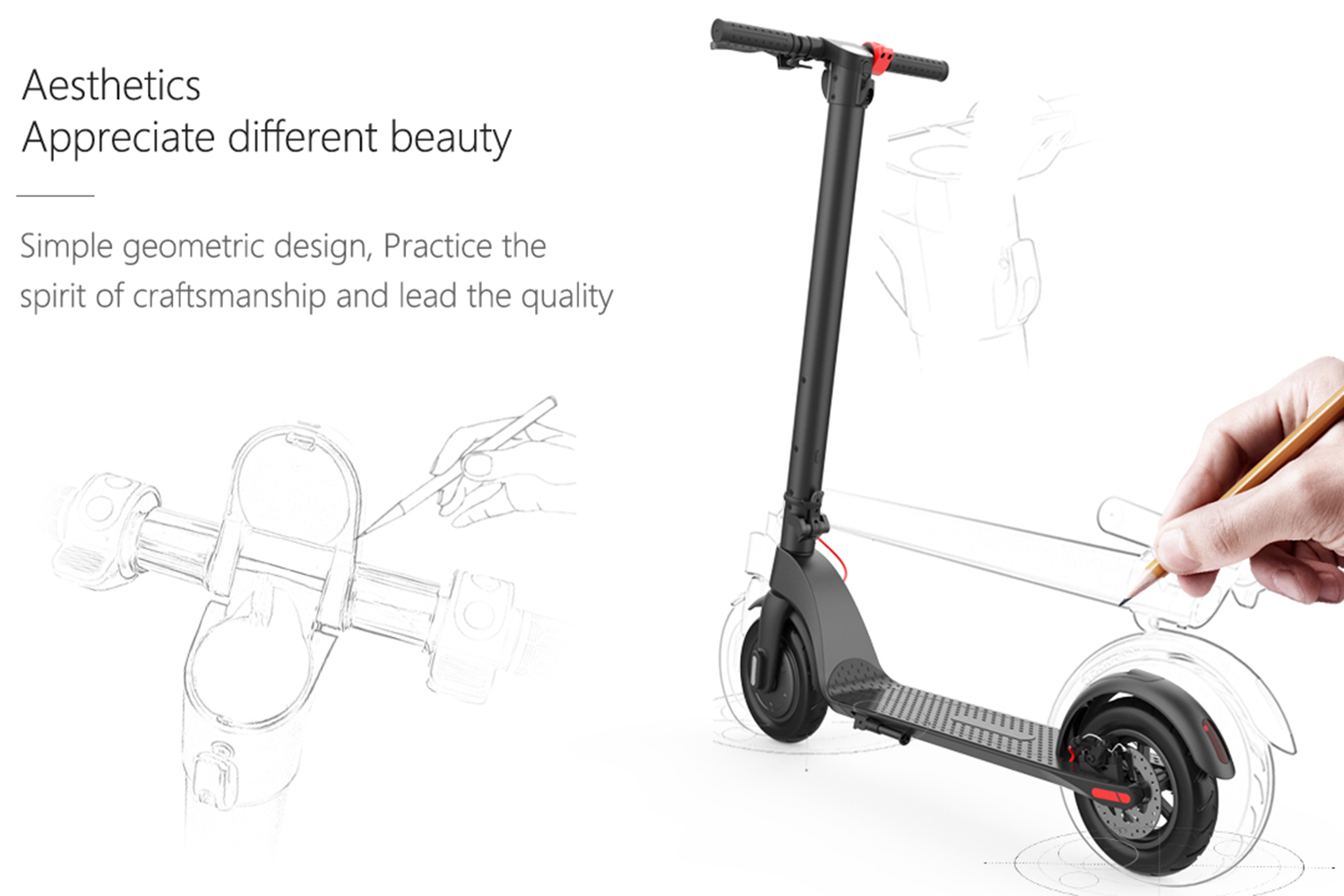 Folding Electric Scooter for Adults 350W Brushless Motor 25km Range Lightweight Commuter E Scooter with Removable Battery