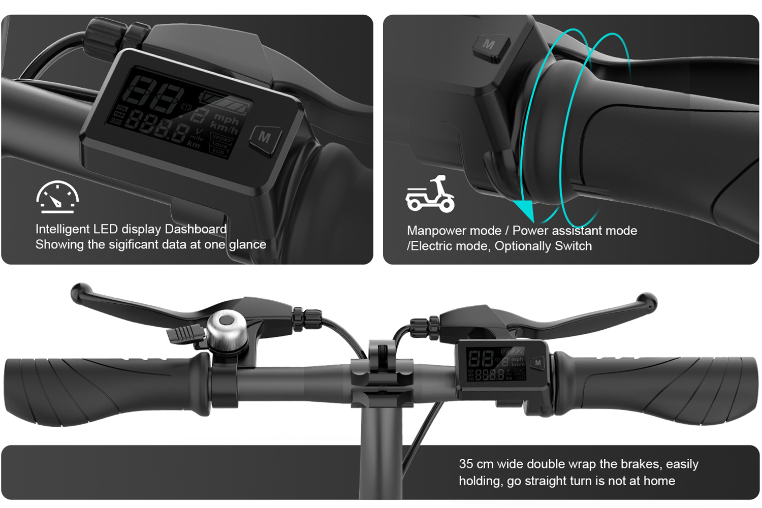 Folding Electric Bike for Adults – 14-Inch Portable Commuter E-Bike with 250W Brushless Motor, Removable Lithium Battery & Disc Brakes