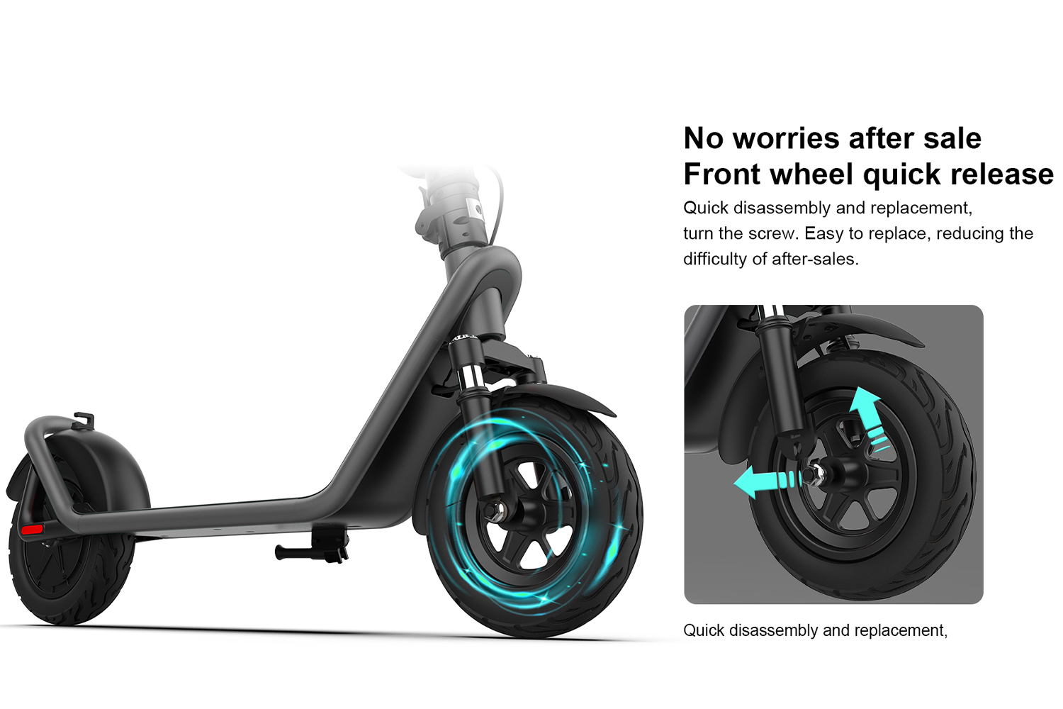Folding Electric Scooter for Adults 450W Motor 10-Inch Tires 50km Long-Range Commuter E Scooter
