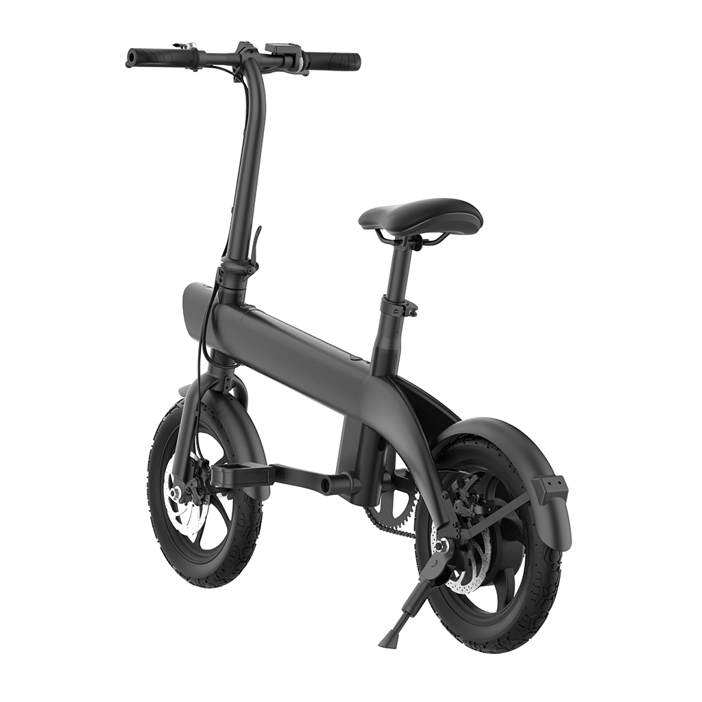 Folding Electric Bike for Adults – 14-Inch Portable Commuter E-Bike with 250W Brushless Motor, Removable Lithium Battery & Disc Brakes