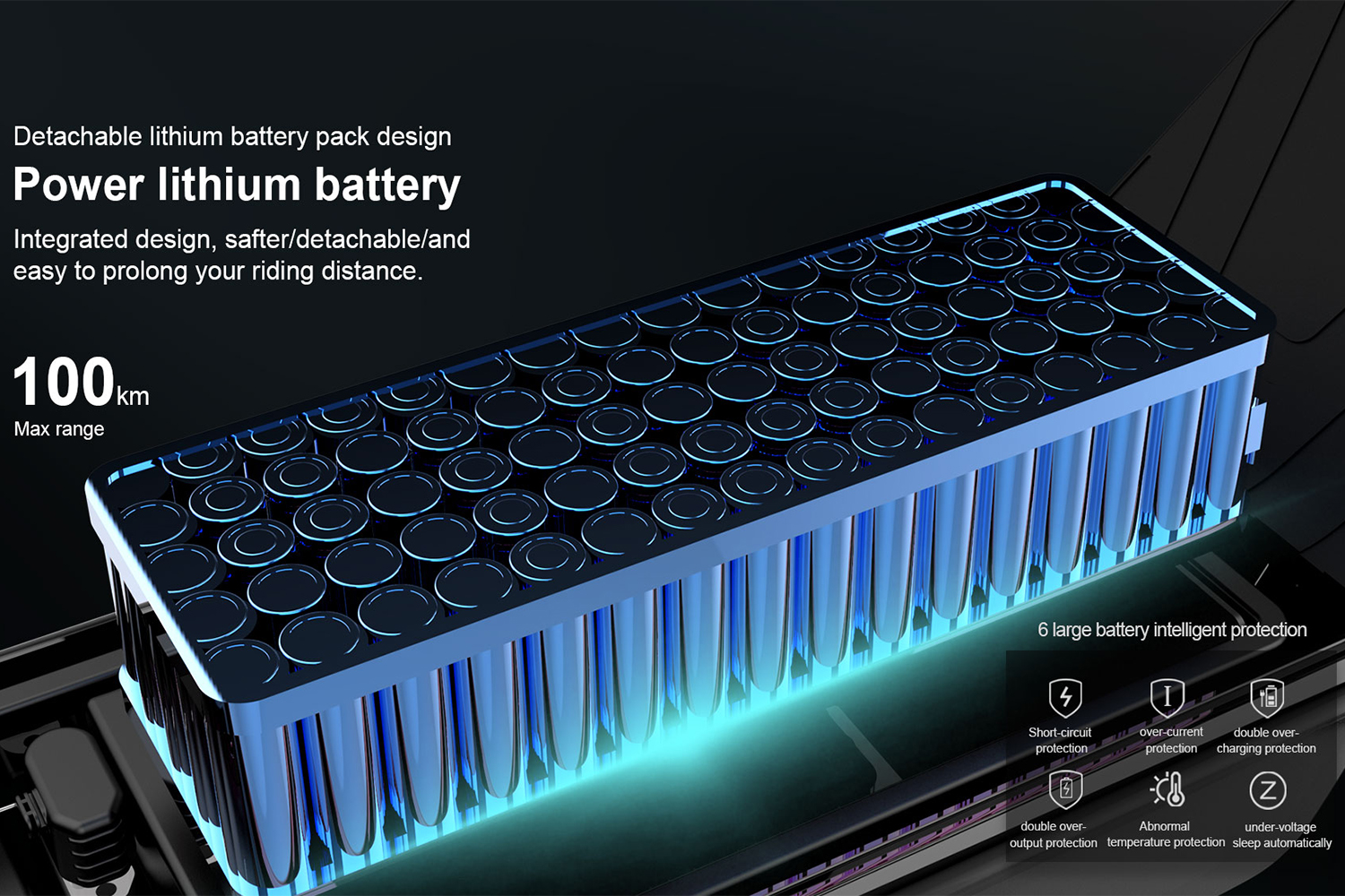 Folding Off-Road Electric Scooter for Adults 2000W Dual Motor 11-Inch Tires Long-Range Commuter E Scooter