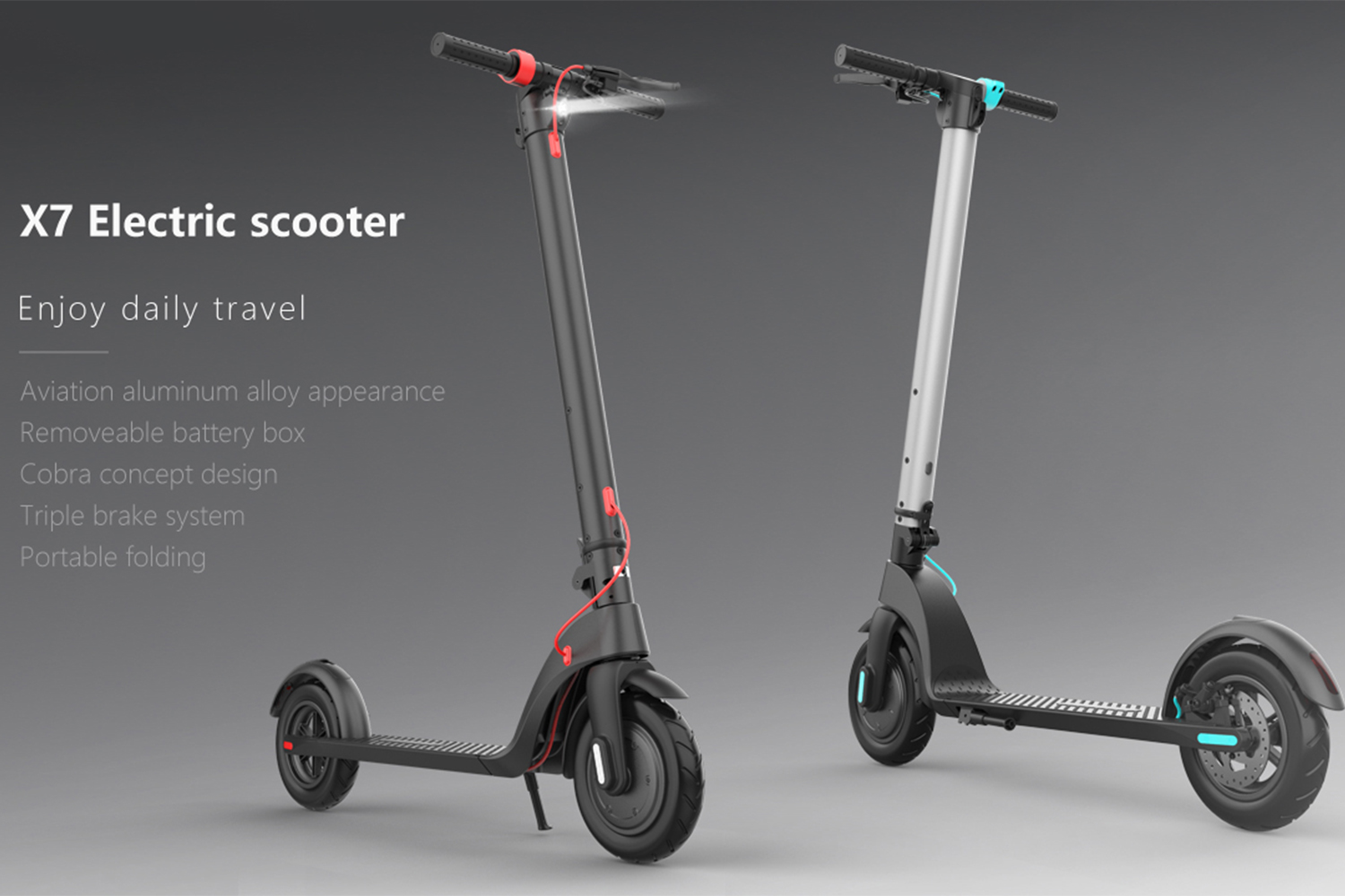 Folding Electric Scooter for Adults 350W Brushless Motor 25km Range Lightweight Commuter E Scooter with Removable Battery