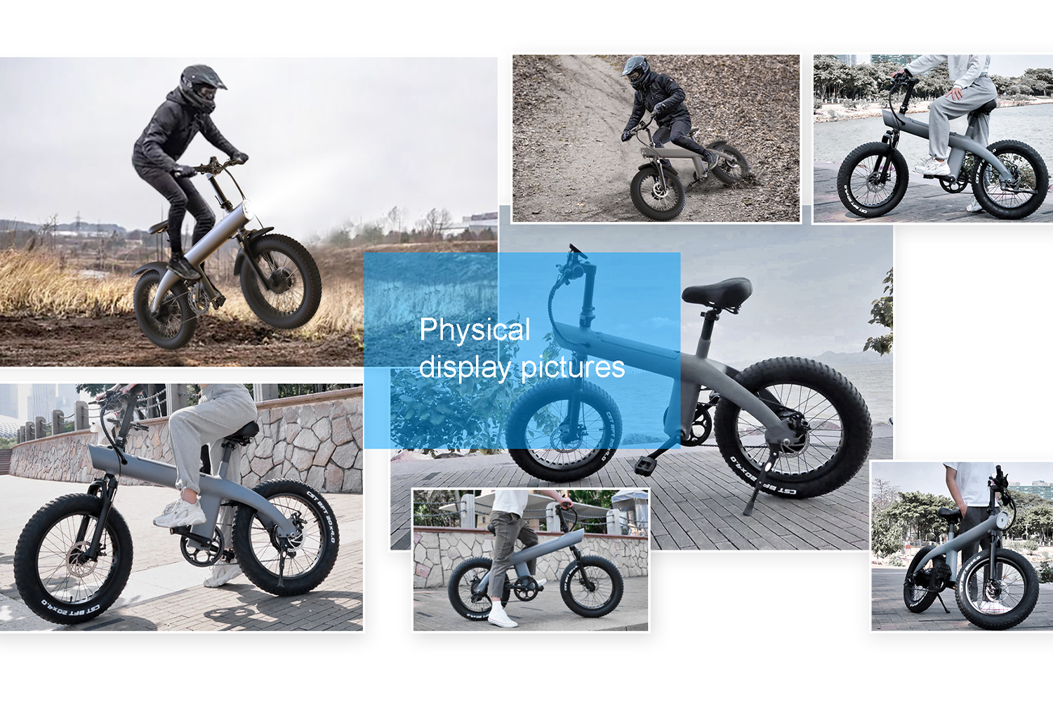 All-Terrain Folding Electric Bike for Adults – 750W Powerful Motor, 20-Inch Fat Tires, Dual Disc Brakes, Removable Lithium Battery