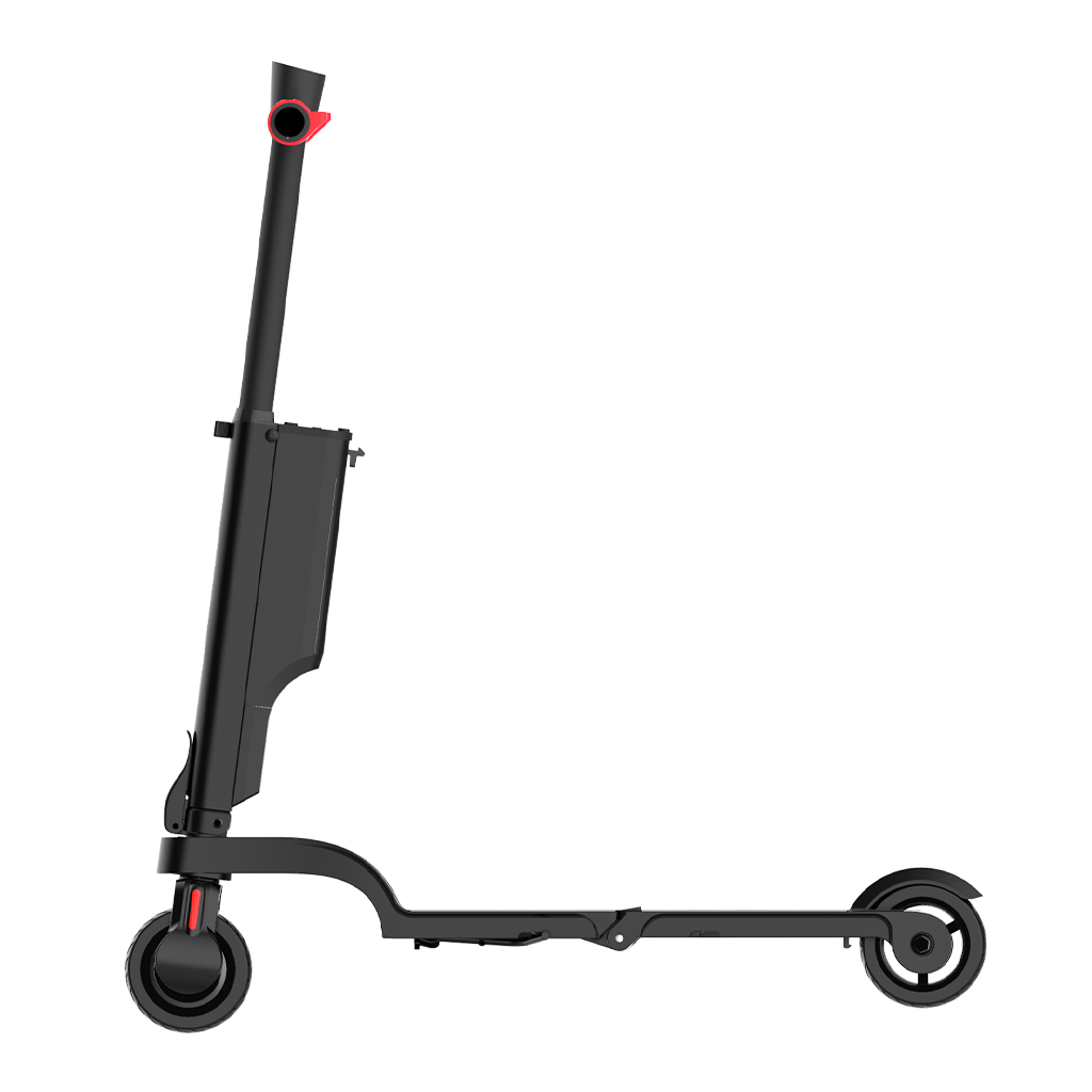 Portable Lightweight Folding Electric Scooter for Adults 250W Motor with Removable Battery and Dual Brake System