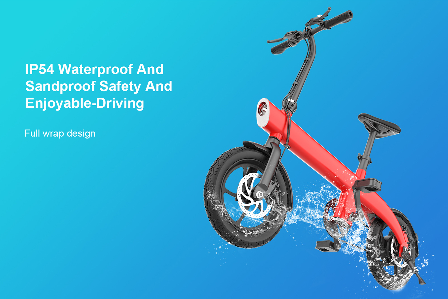 Folding Electric Bike for Adults – 14-Inch Portable Commuter E-Bike with 250W Brushless Motor, Removable Lithium Battery & Disc Brakes