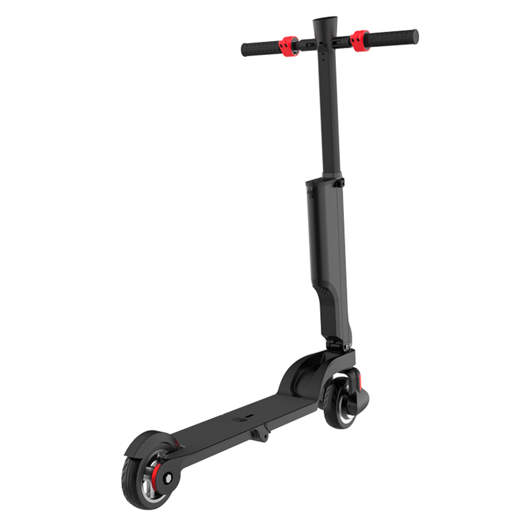 Portable Lightweight Folding Electric Scooter for Adults 250W Motor with Removable Battery and Dual Brake System