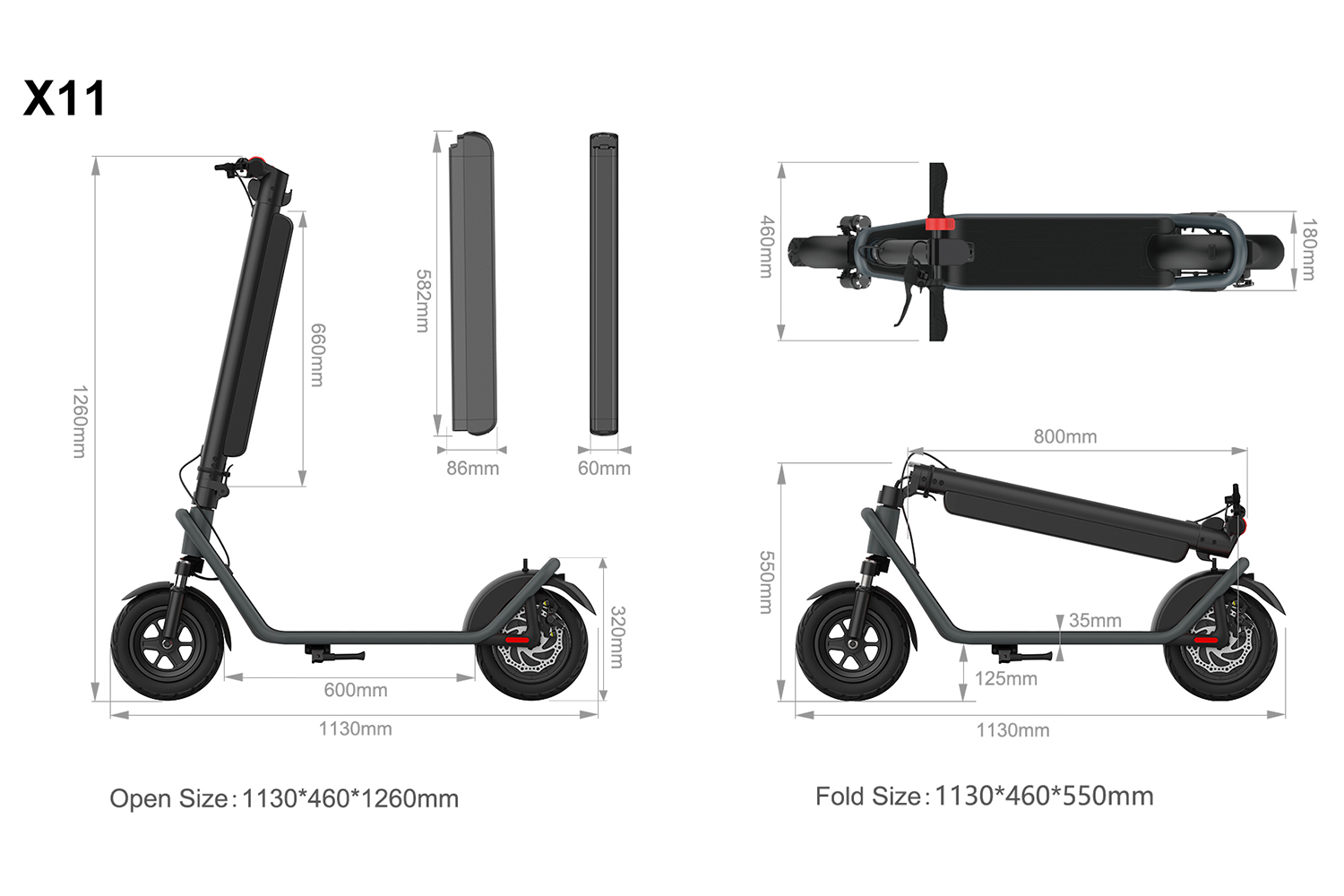 Folding Electric Scooter for Adults 450W Motor 10-Inch Tires 50km Long-Range Commuter E Scooter