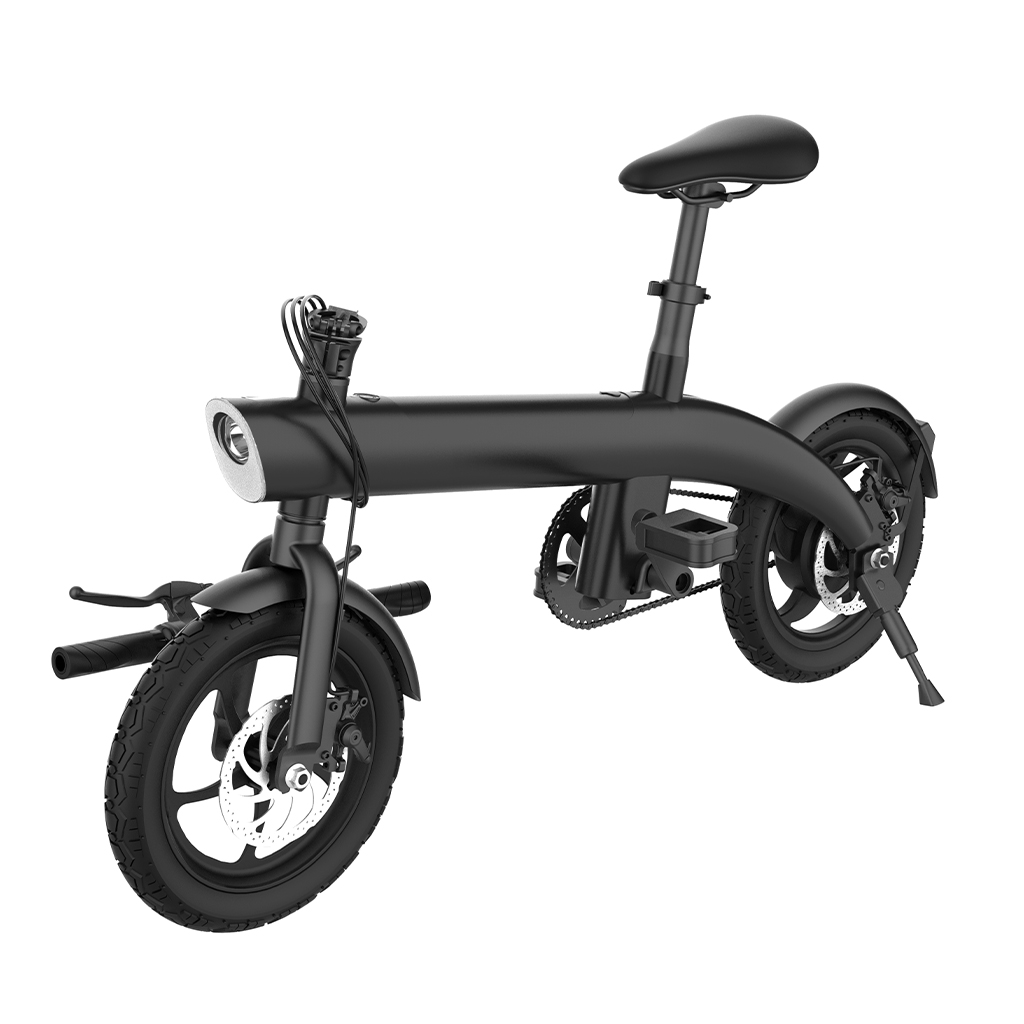 Folding Electric Bike for Adults – 14-Inch Portable Commuter E-Bike with 250W Brushless Motor, Removable Lithium Battery & Disc Brakes