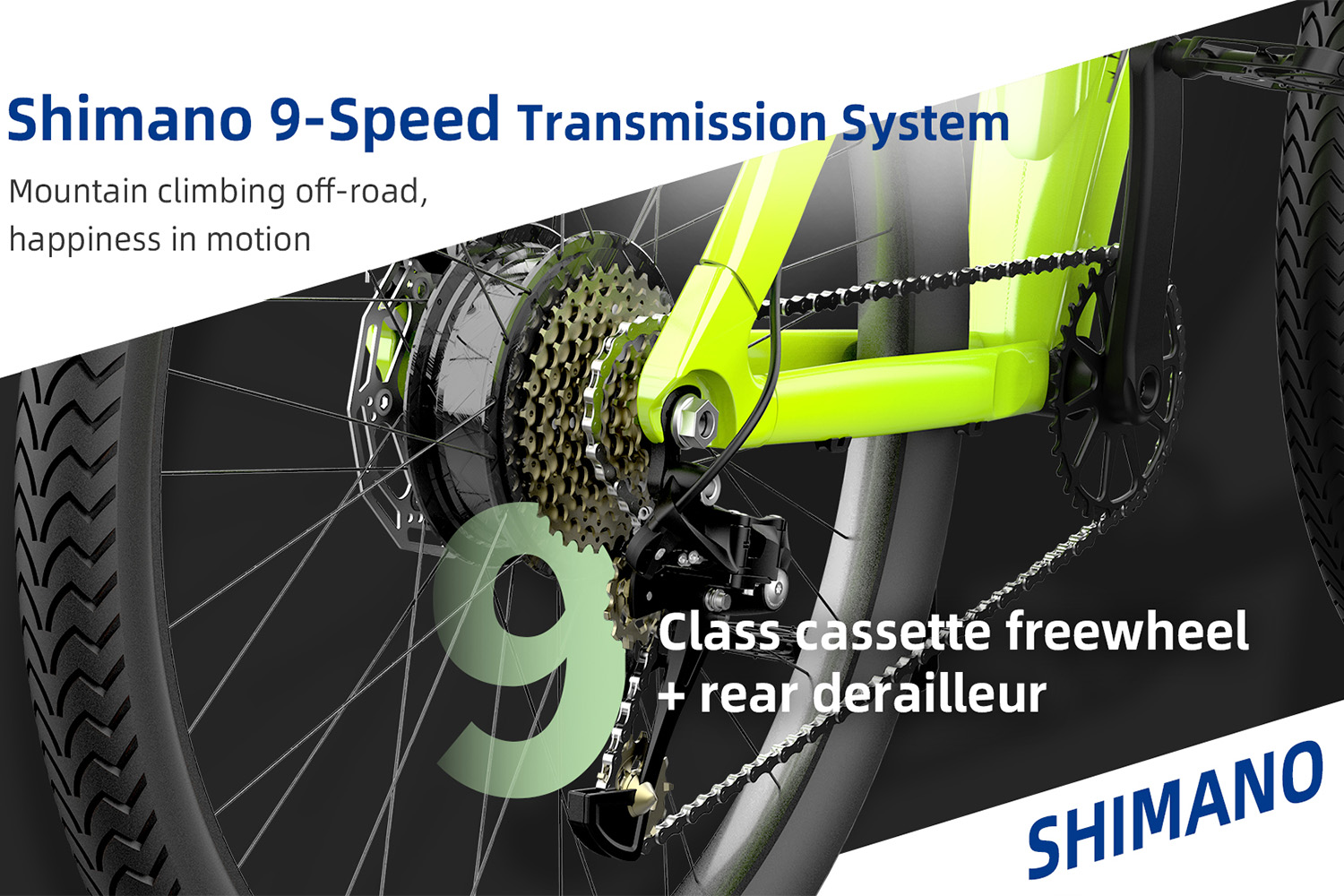 All-Terrain Electric Bike for Adults – 650W Brushless Motor, 27.5-Inch Tires, Removable Lithium Battery, Dual Disc Brakes