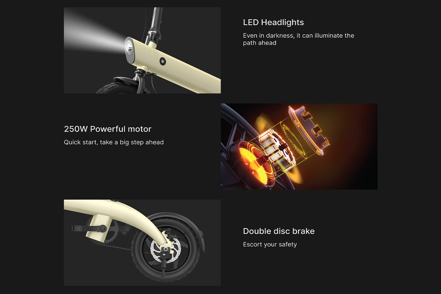 Folding Electric Bike 36V 250W 14