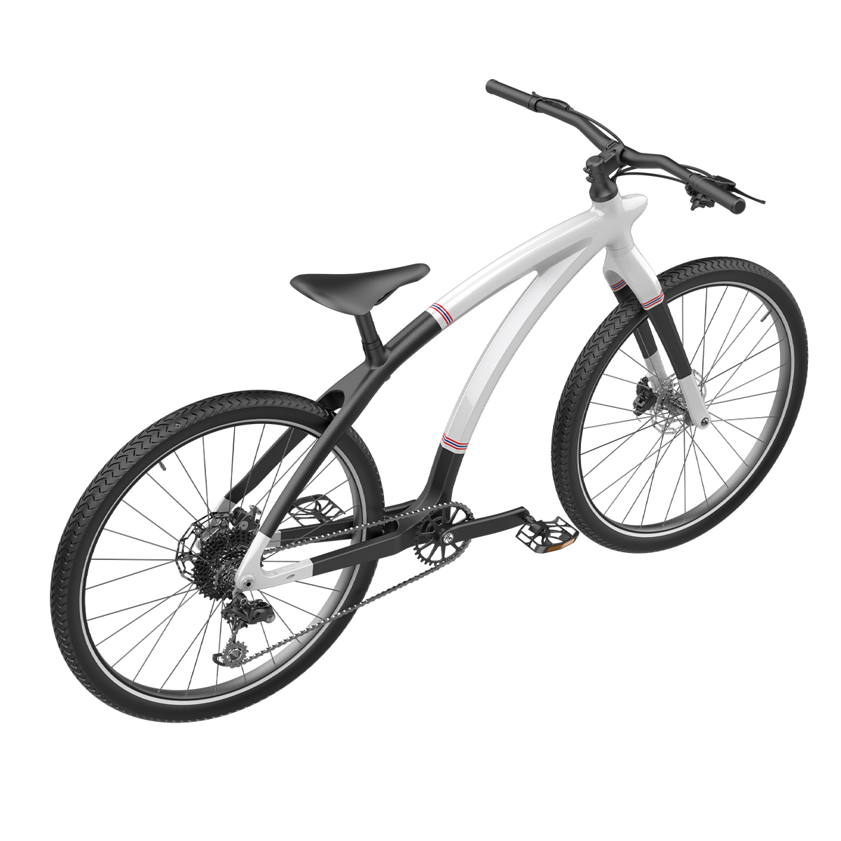 Carbon Fiber Lightweight City Bike – 12-Speed Shimano Urban Commuter Bicycle