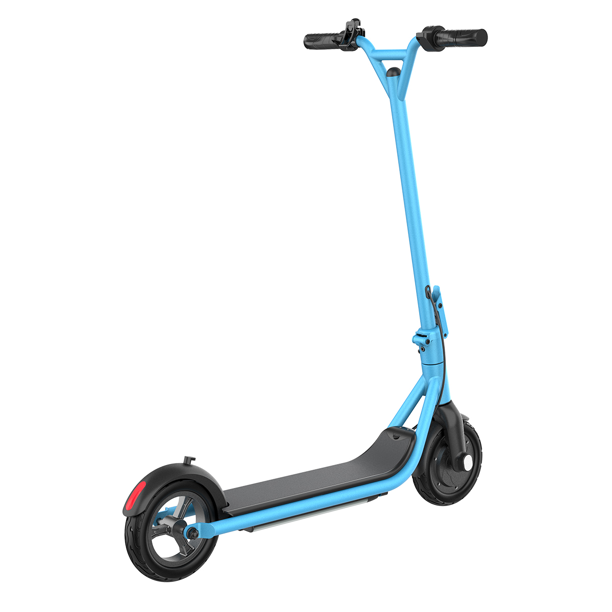 Kids Electric Scooter with LED Lights 200W Motor 8-Inch Tires Foldable E Scooter for Children