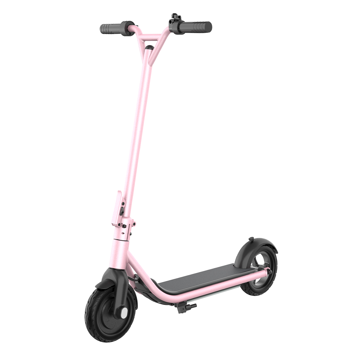 Kids Electric Scooter with LED Lights 200W Motor 8-Inch Tires Foldable E Scooter for Children
