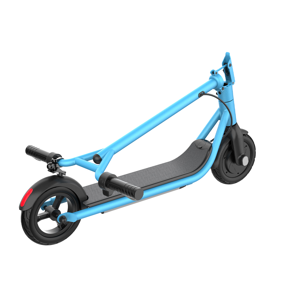 Kids Electric Scooter with LED Lights 200W Motor 8-Inch Tires Foldable E Scooter for Children
