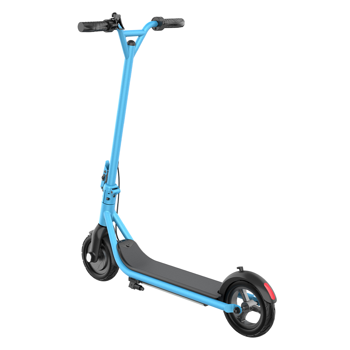 Kids Electric Scooter with LED Lights 200W Motor 8-Inch Tires Foldable E Scooter for Children