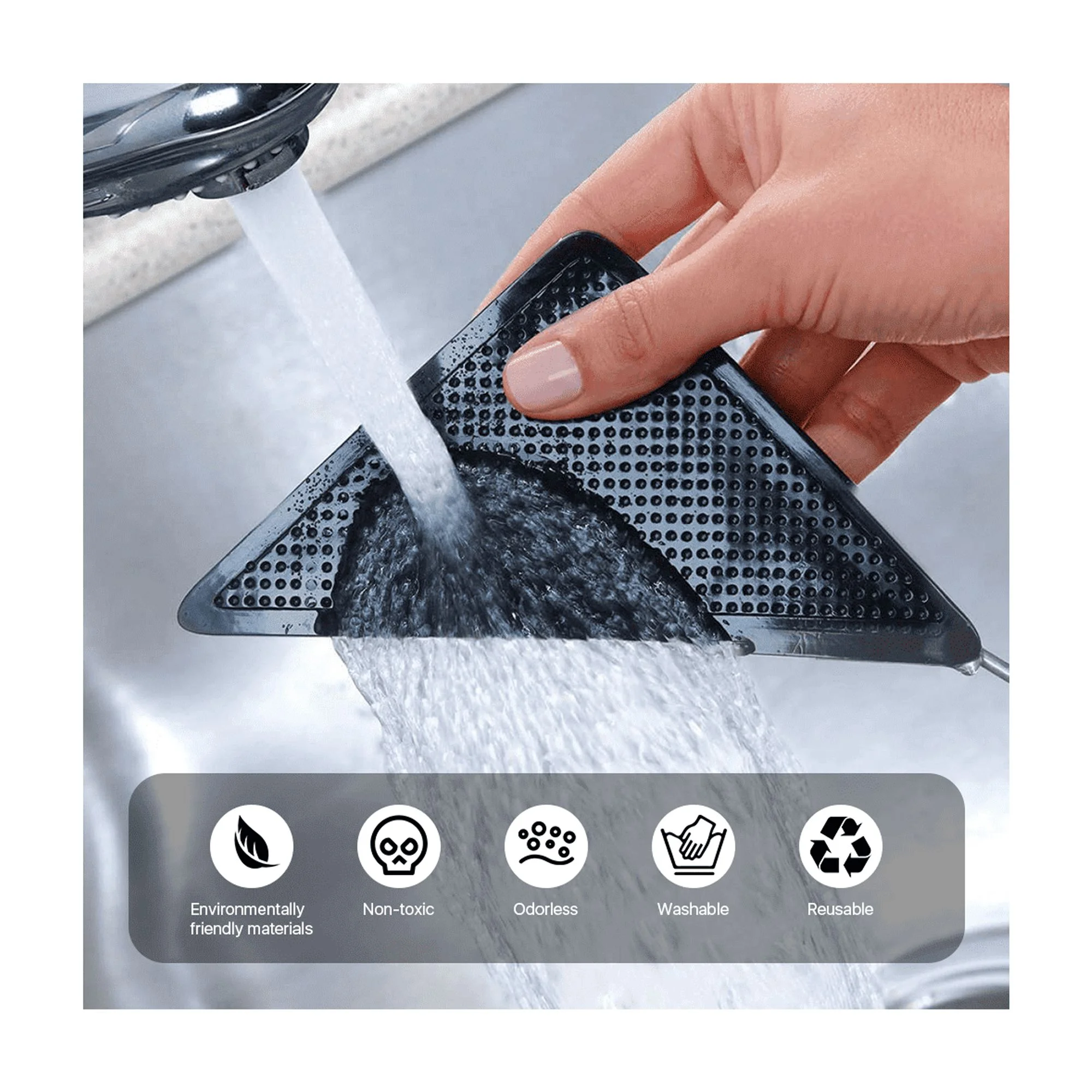 Jozram Non Slip Rug Gripper for Hardwood, Carpet, Tile, 8 Count