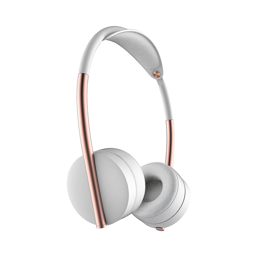 Wireless Over-Ears (Silver Metal/Navy Coated Canvas)