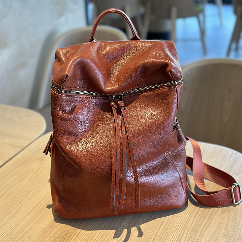 Elise Soft Backpack – Burnished Chestnut