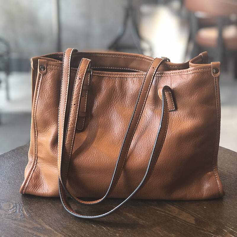 Mila Everyday Tote – Caramel