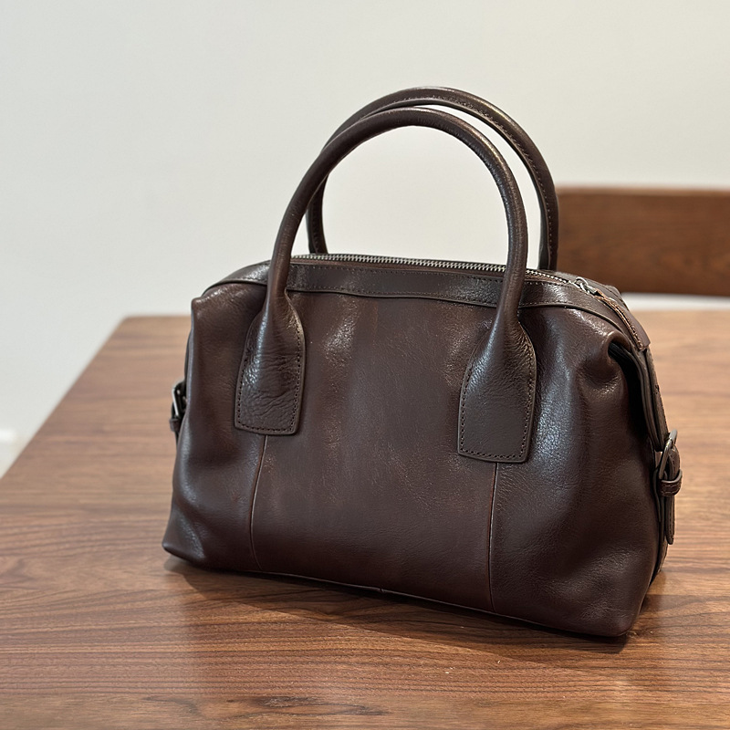 Thea Box Bag – Espresso Brown