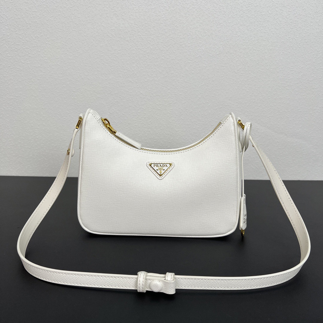 Prada 1BC204 Saffiano Leather Women Shoulder Bags Size 22*18*6cm