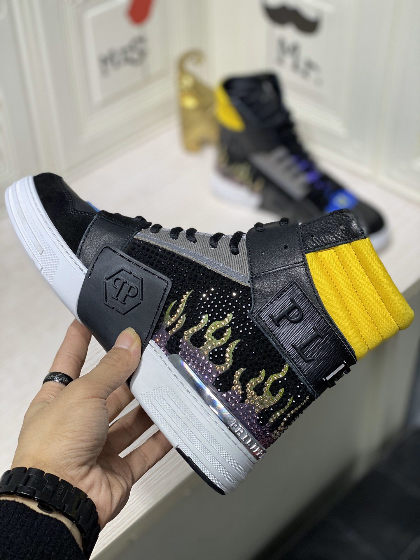 Philipp Plein Mens Outdoor Sneakers Shoes 38 - 45