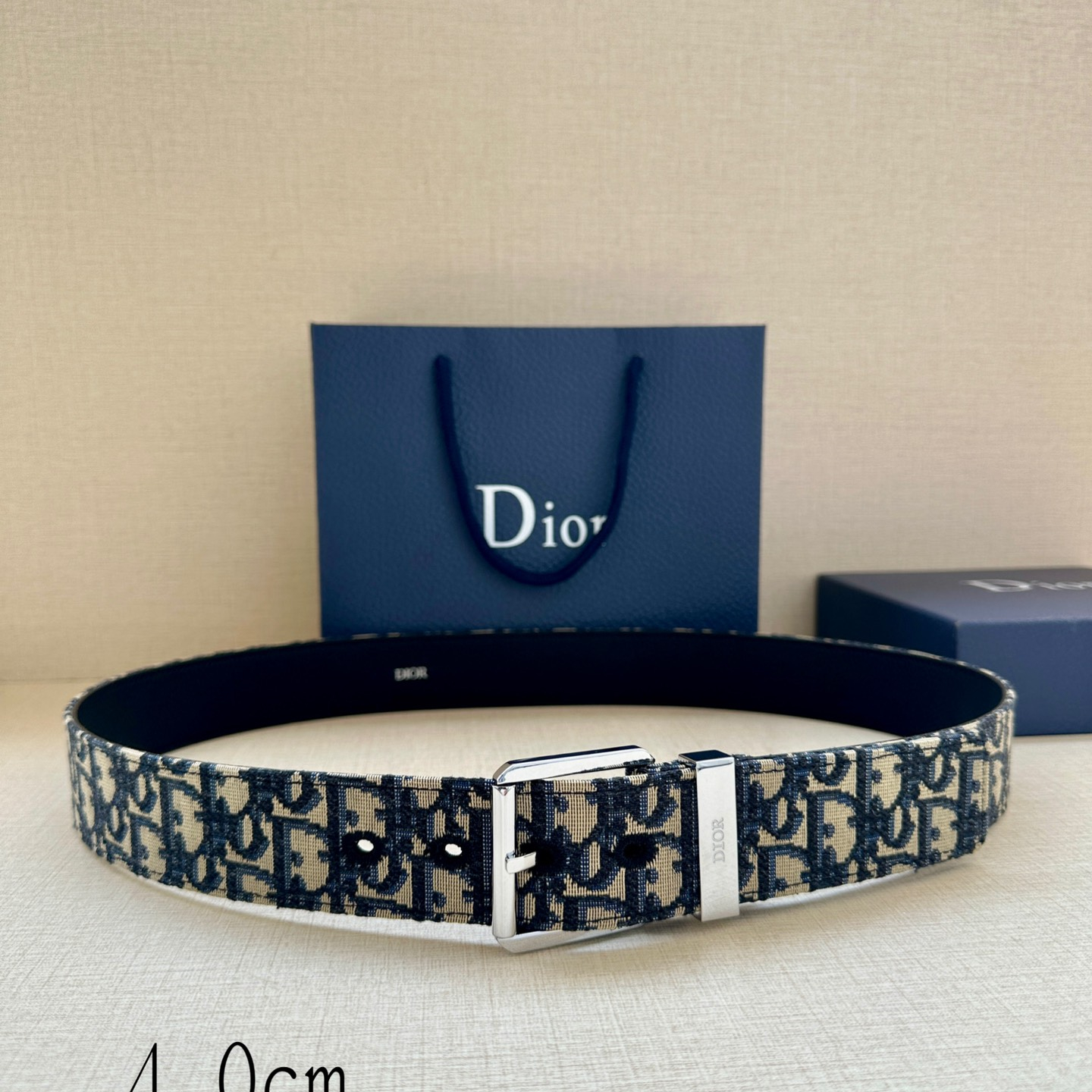 Dior Mens Belt Width 4cm