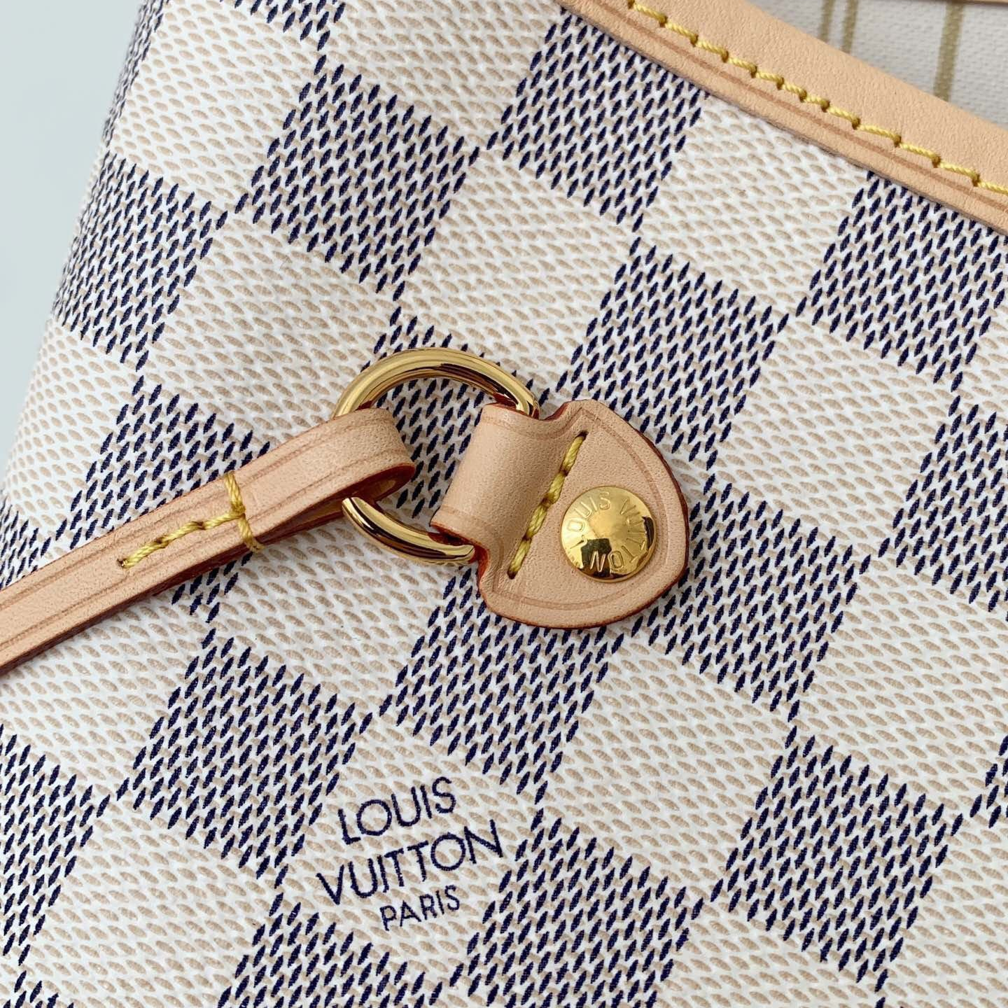 Louis Vuitton N41360 Neverfull Women Bags White Size 32*29*17cm