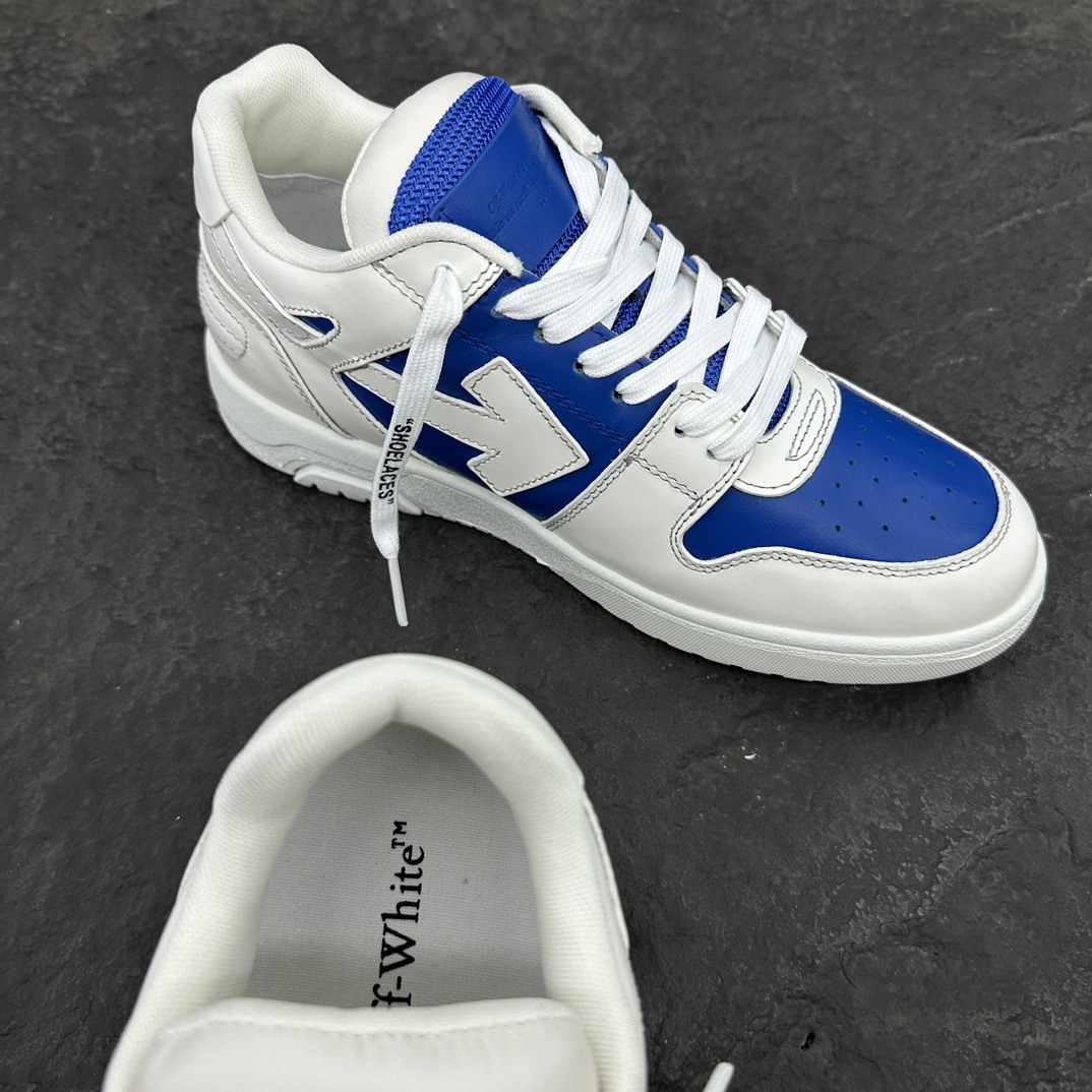 OFF White Out of Office Calf Leather Sneaker Size 36-46
